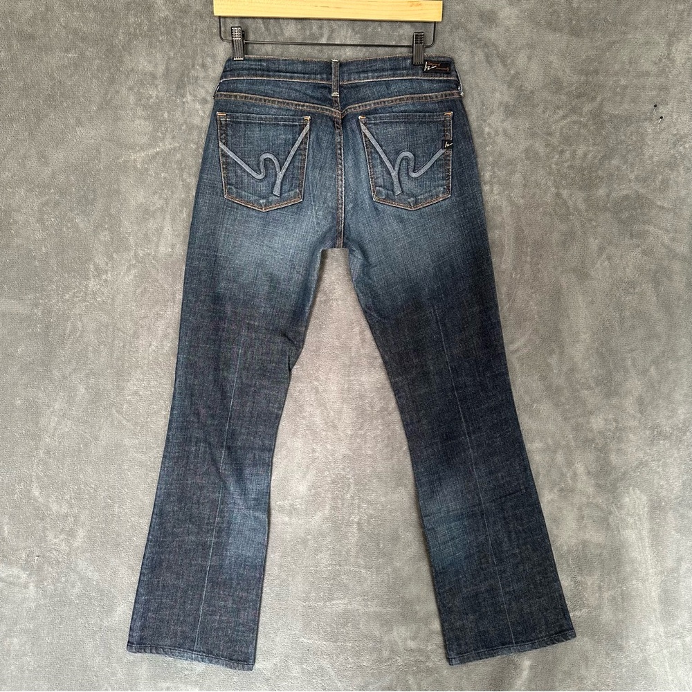 Citizens Of Humanity Y2K 2000’s Dark Blue Low Rise Boot Cut Jeans size 30
